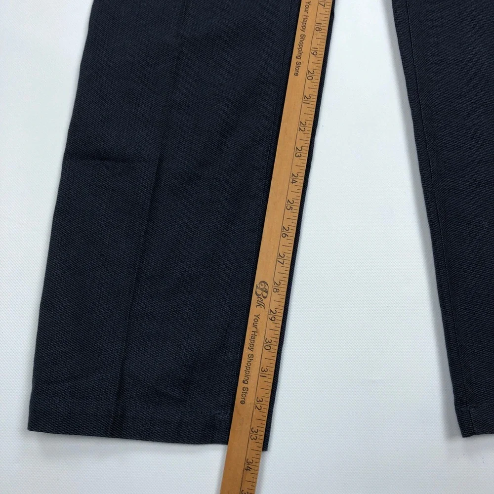Banana Republic Classic Fit Textured Chino Pants Navy Blue 32x34 Mens Cotton